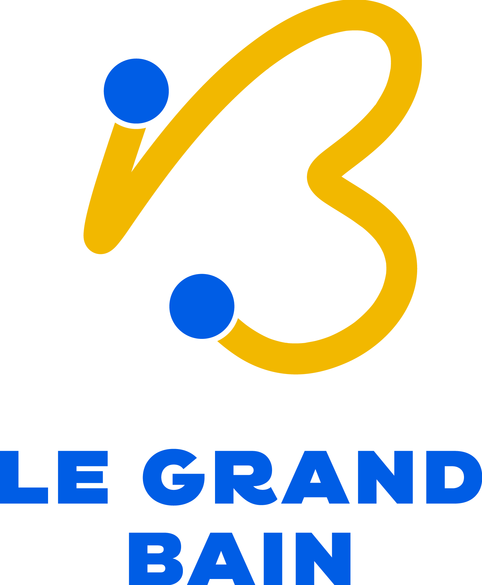 logo Le Grand Bain 2026 jaune